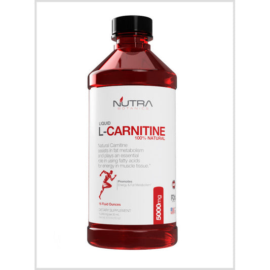 L Carnitine Liquid 5000 mg-16 Fl. Oz. -Nutra Botanics- L-Carnitine
