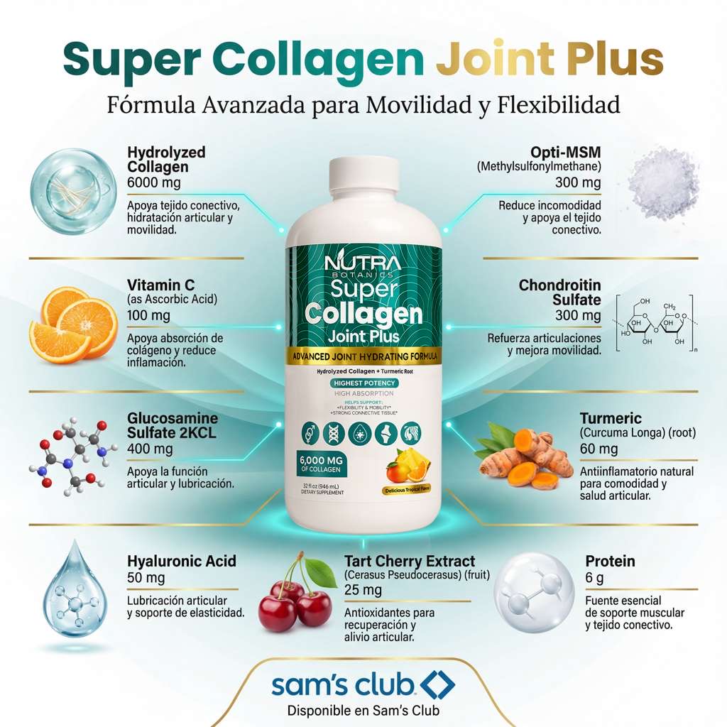 Nutra Botanics Super Collagen Joint Plus